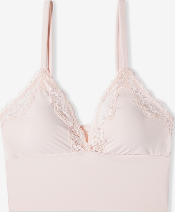 ETAM Bra 'Pure Soft Lace' in Pink: front