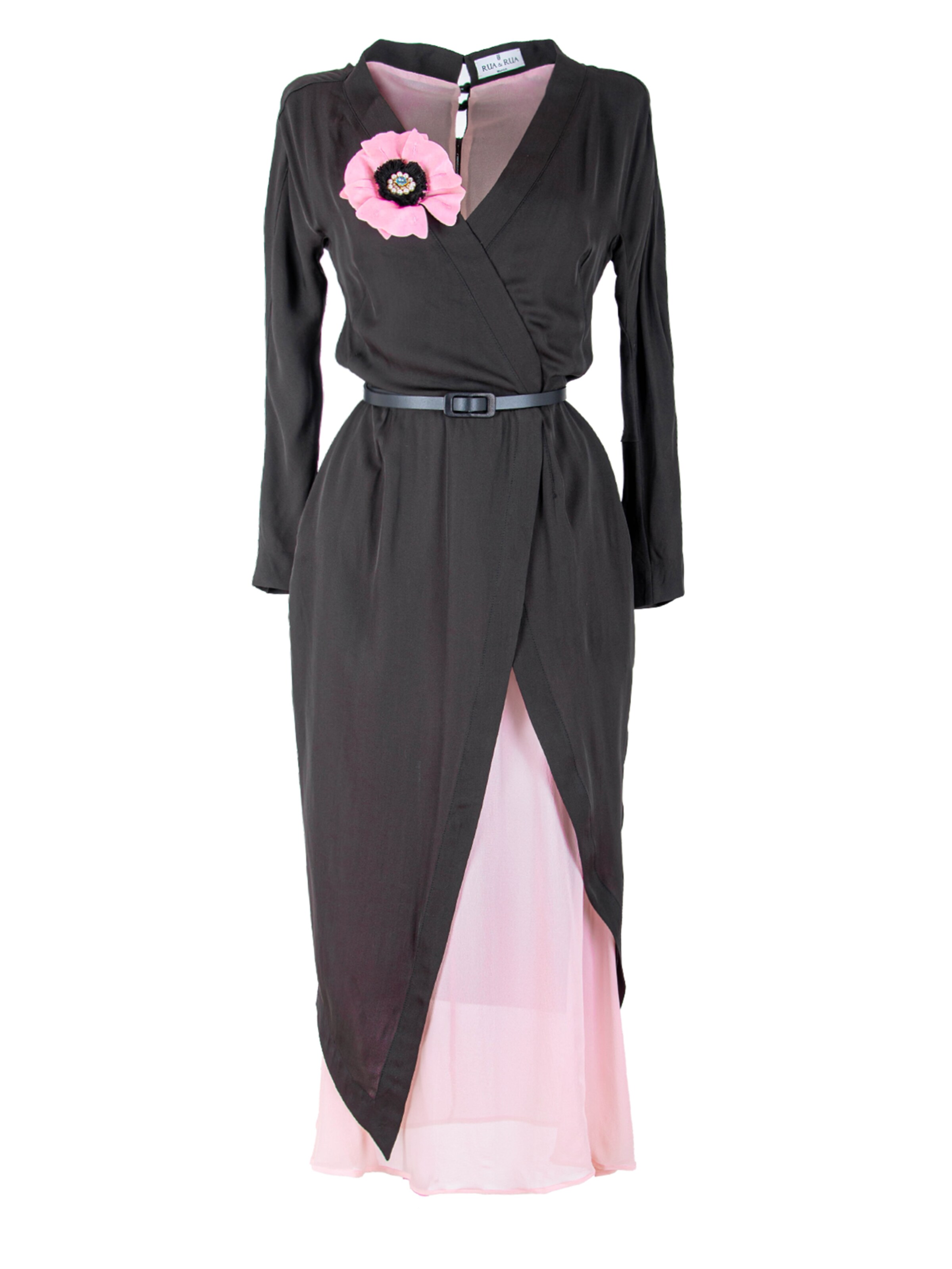 Rua & Rua Cocktailkleid in Mischfarben: Vorderseite