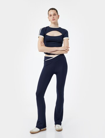 Koton Slim fit Leggings in Blue
