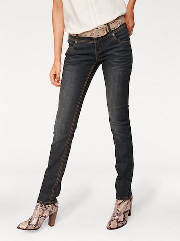 heine Skinny Jeans in Zwart: voorkant