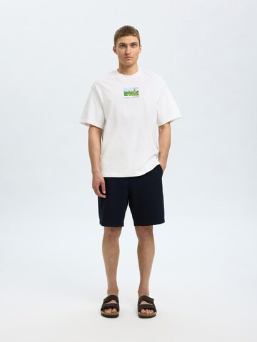 SELECTED HOMME Bluser & t-shirts 'SLHDarius' i hvid