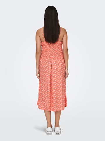 JDY Poletna obleka 'Serena' | oranžna barva