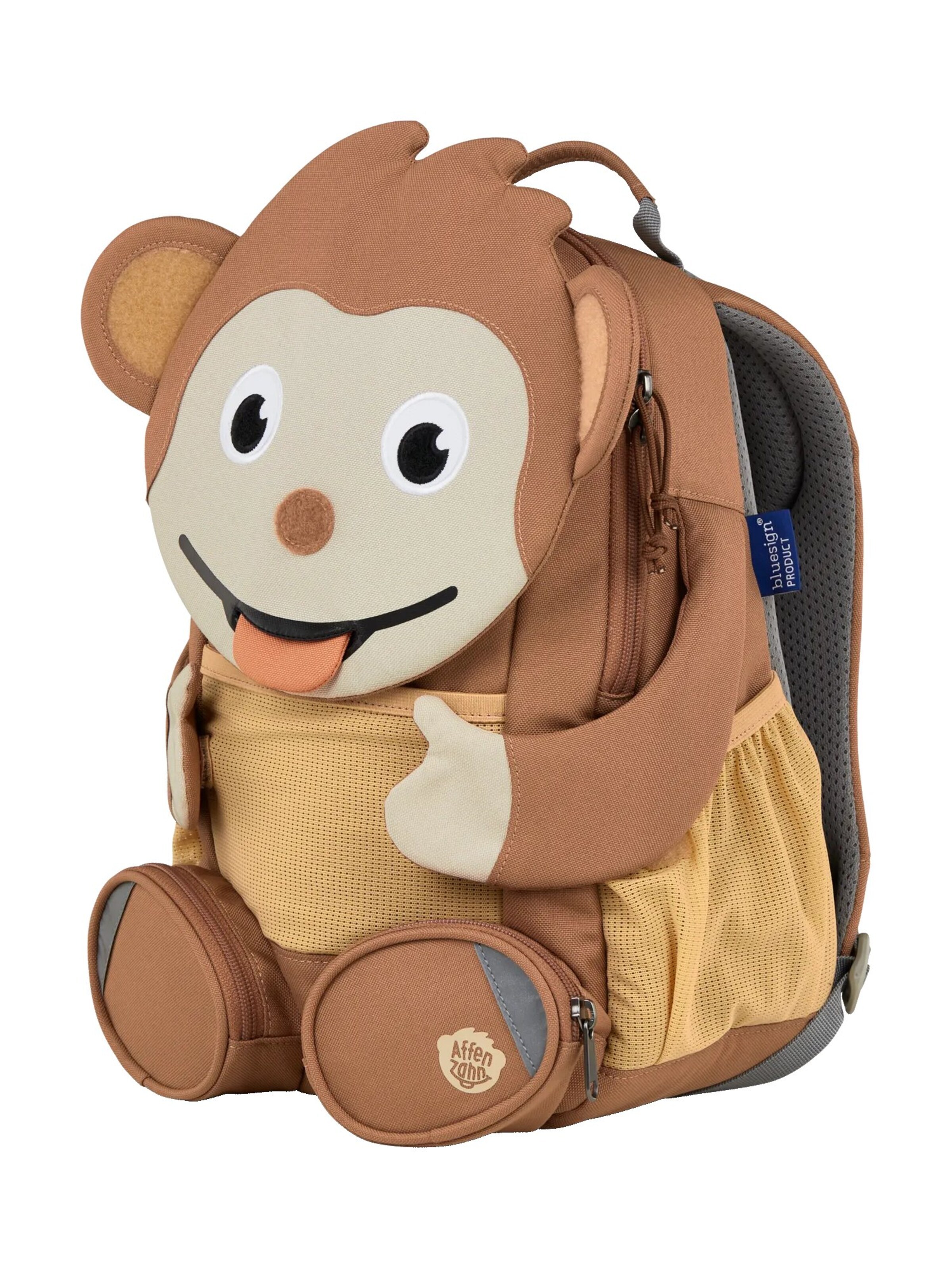 Affenzahn Backpack 'Großer Freund' in Brown