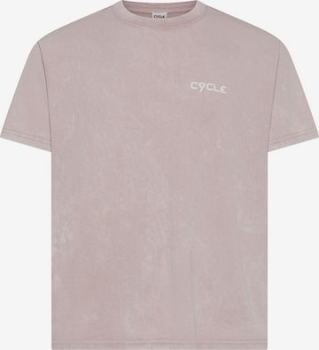 T-Shirt Cycle en rose : devant