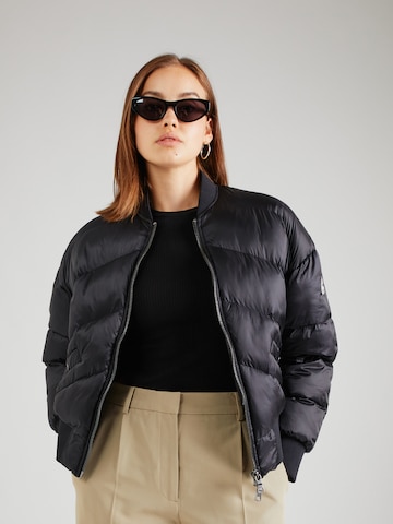 No. 1 Como Between-Season Jacket 'THEA' in Black: front