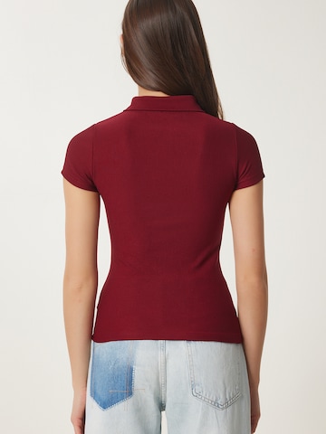 Camicia da donna di Happiness İstanbul in rosso