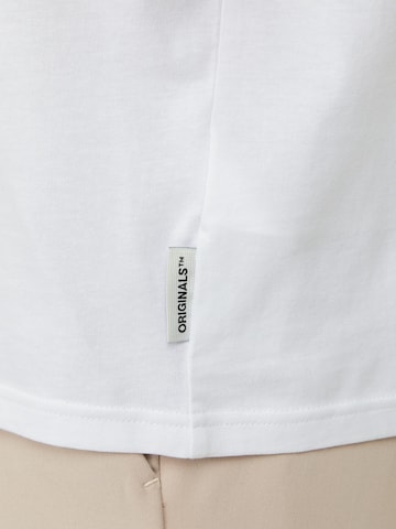JACK & JONES Тениска 'LAKEWOOD' в бяло