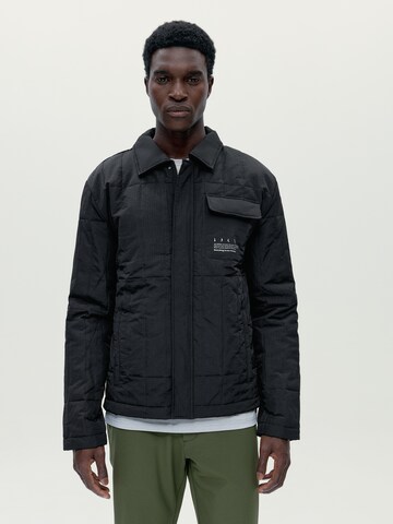 Born Athletic Jacket ' Misuri ' in Black: front