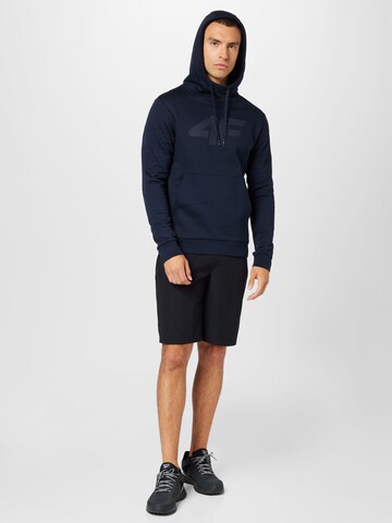 4F Sporsweatshirt in Blau