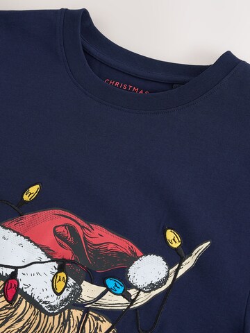 T-Shirt Next en bleu