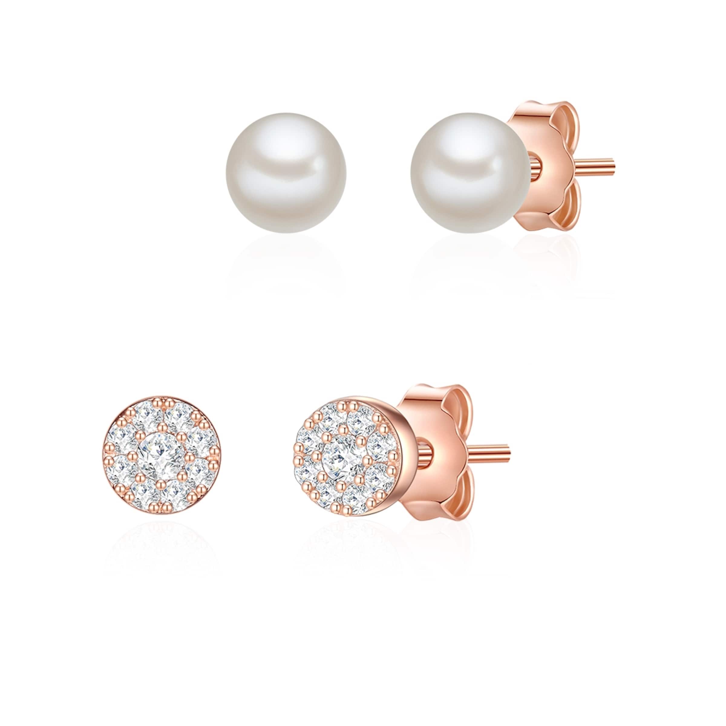 Boucles d'oreilles Glanzstücke München en or : devant