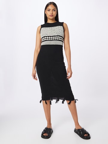 Dorothy Perkins Πλεκτό φόρεμα σε μαύρο