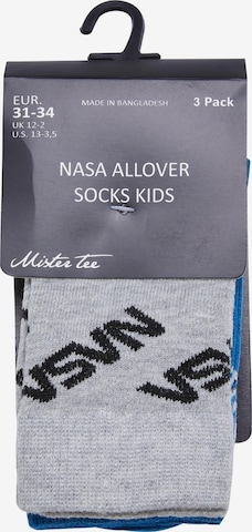 Chaussettes Mister Tee en bleu