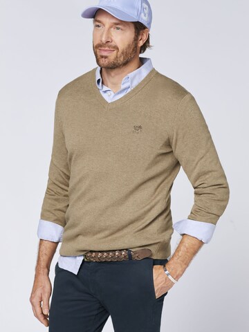 Polo Sylt Sweater in Beige