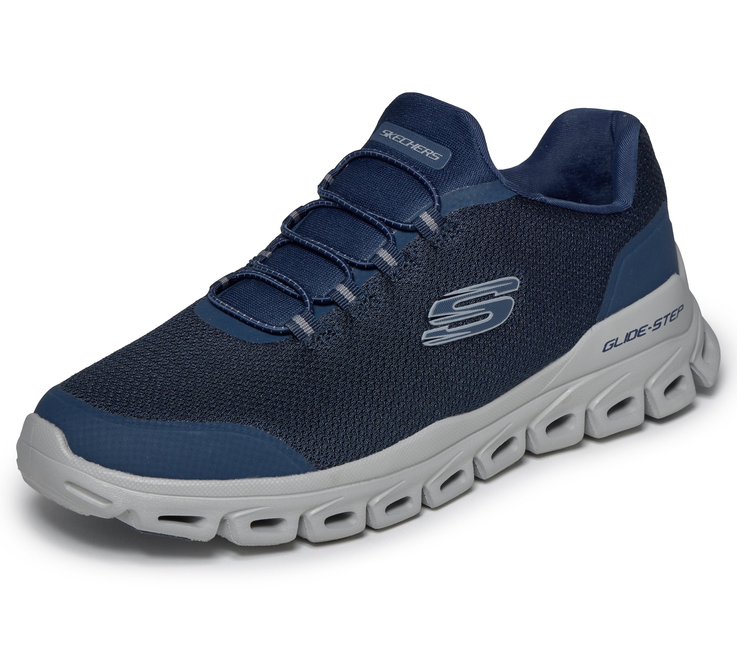 SKECHERS Slip-On in Blau: Vorderseite
