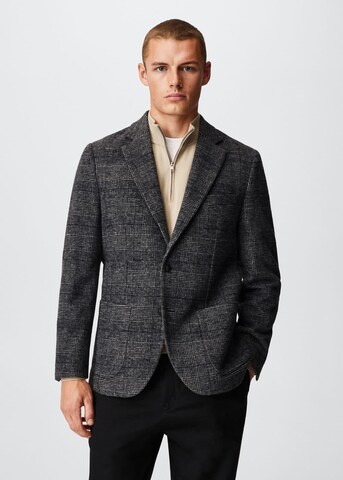 MANGO MAN Slim fit Suit Jacket 'Molina' in Grey: front