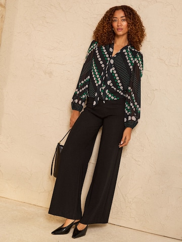 love & roses Bluse in Schwarz