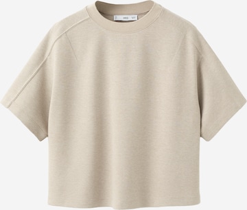 Maglietta 'PICO' di MANGO in beige: frontale
