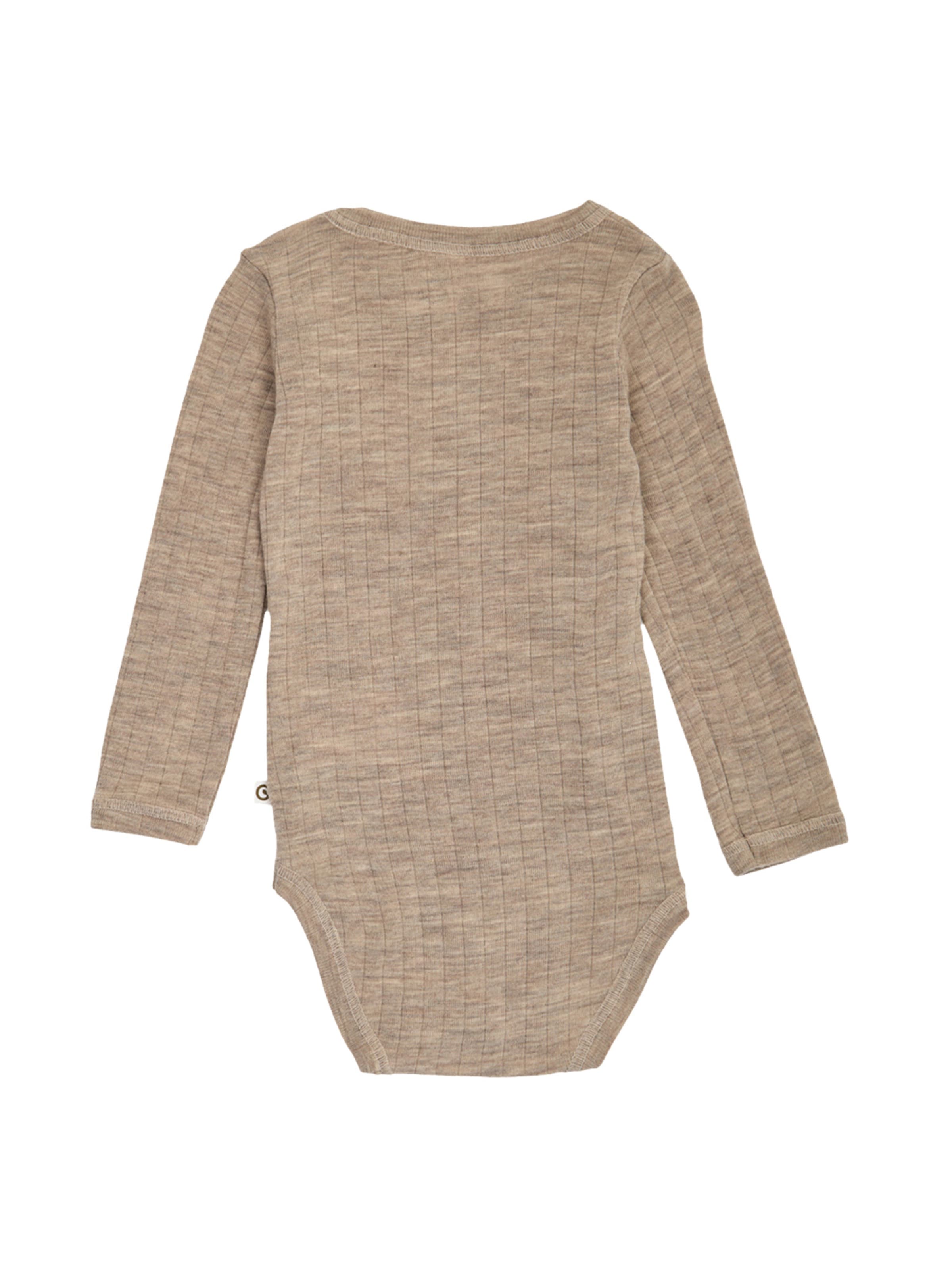 Müsli by GREEN COTTON - Macacão/Body em castanho