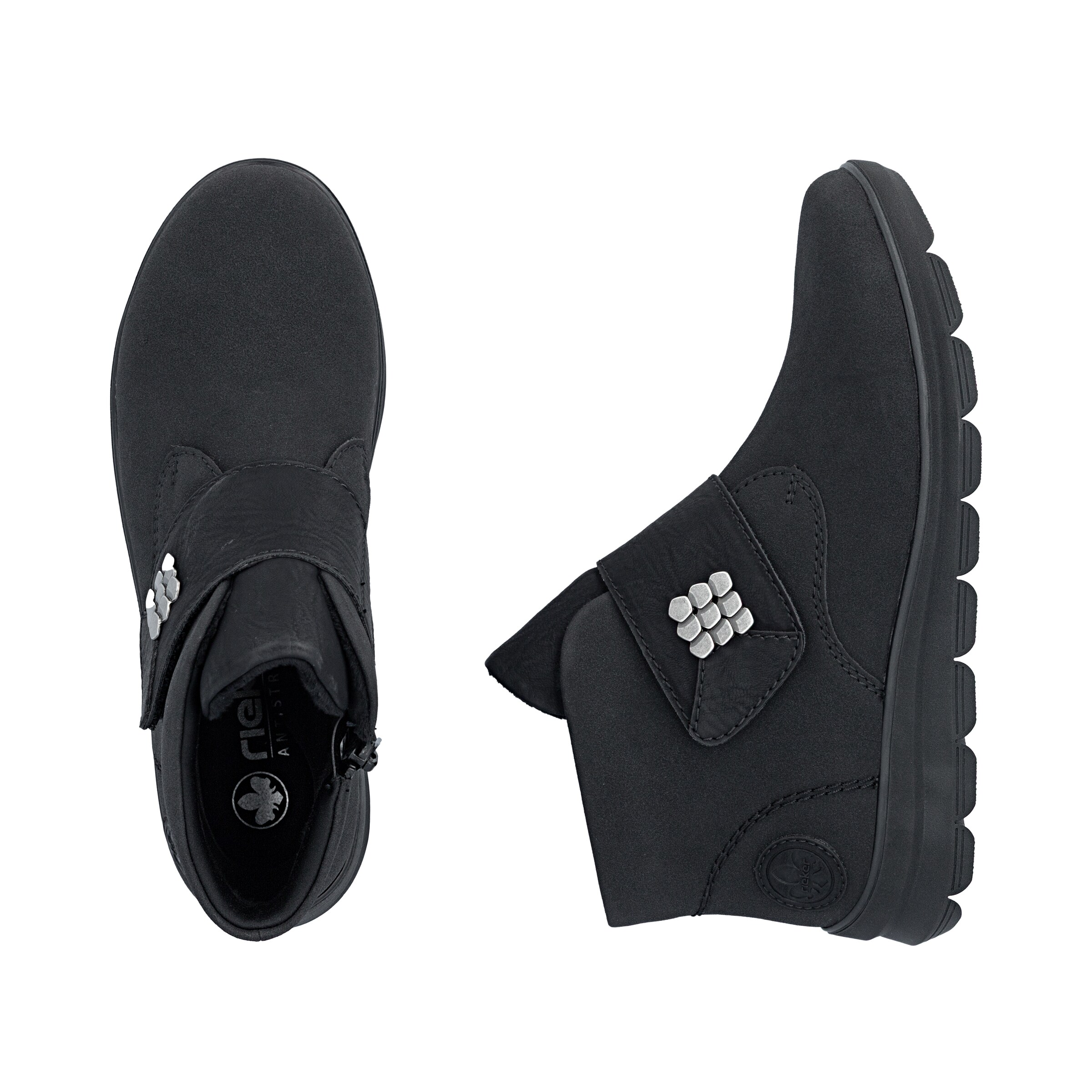 Rieker Stiefelette in Schwarz