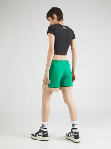 Jordan Normalny krój Spodnie sportowe w kolorze zielony
