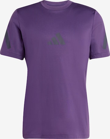 T-Shirt fonctionnel 'Z.N.E.' ADIDAS SPORTSWEAR en violet : devant