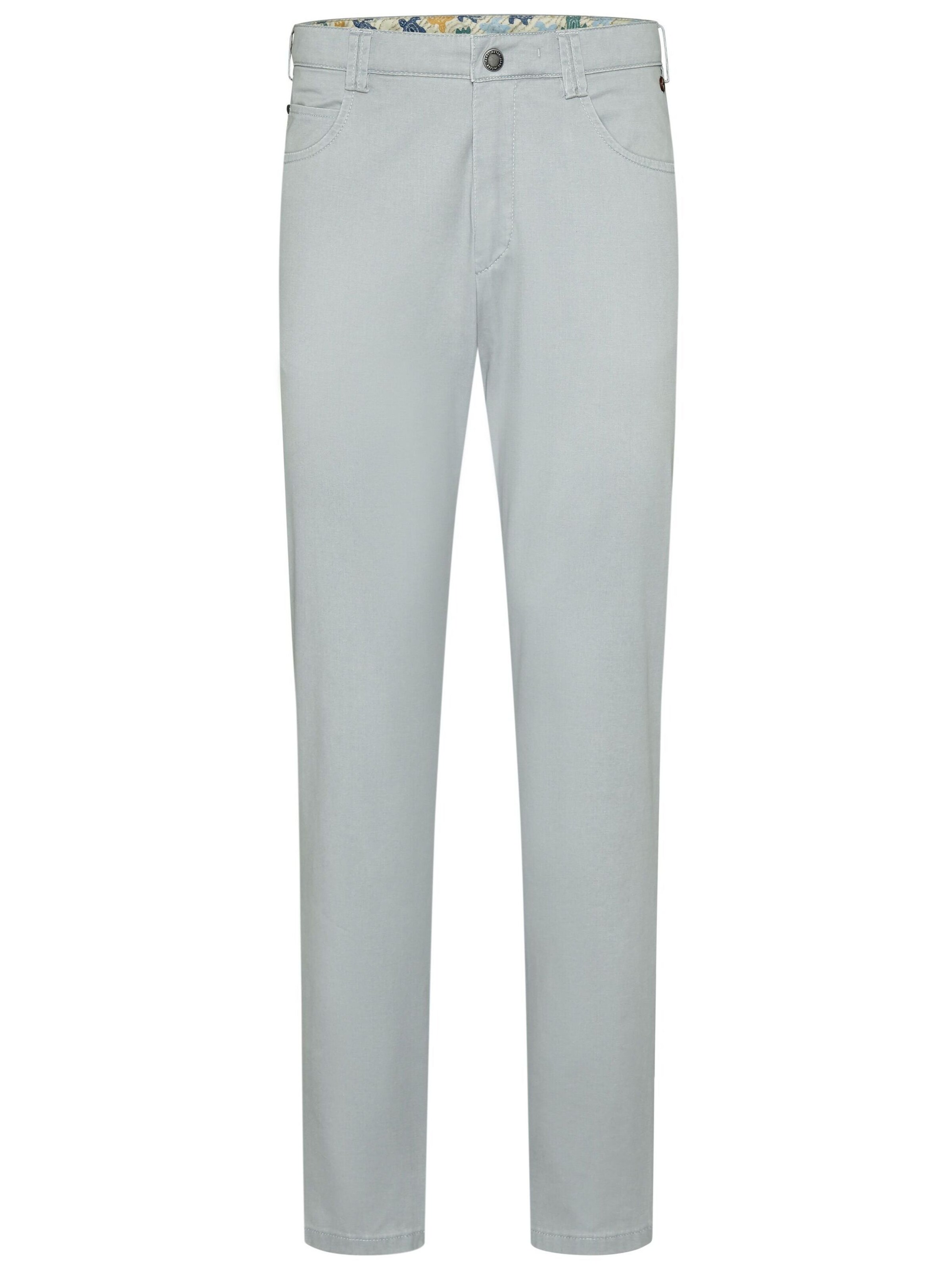 MEYER Regular Chino in Grijs: voorkant