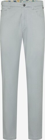 MEYER Regular Chino Pants in Grey: front