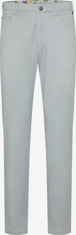 MEYER Regular Chino Pants in Grey: front