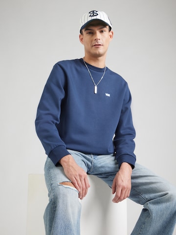 VANS Sweatshirt in Blue: front
