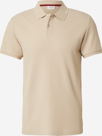 MUSTANG Тениска 'PIERRE' в кафяво: отпред