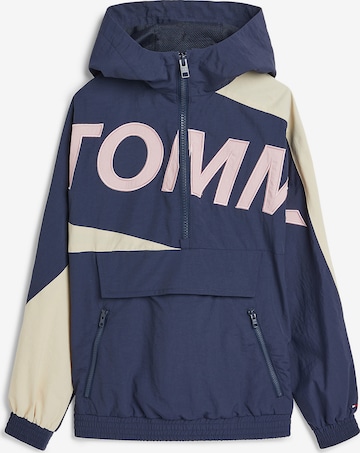 TOMMY HILFIGER Between-Season Jacket 'Hero Popover' in Blue: front