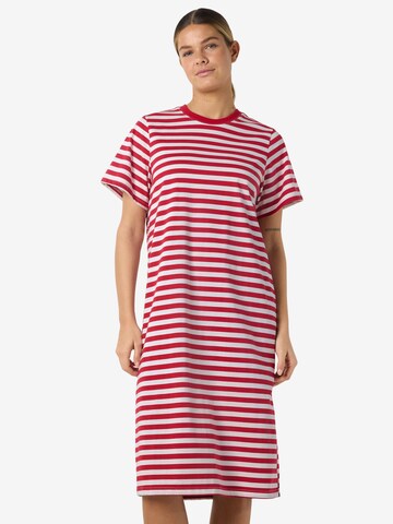 Robe 'NMEmber' Noisy may en rouge : devant