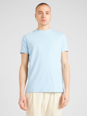 T-Shirt Karl Lagerfeld en bleu : devant