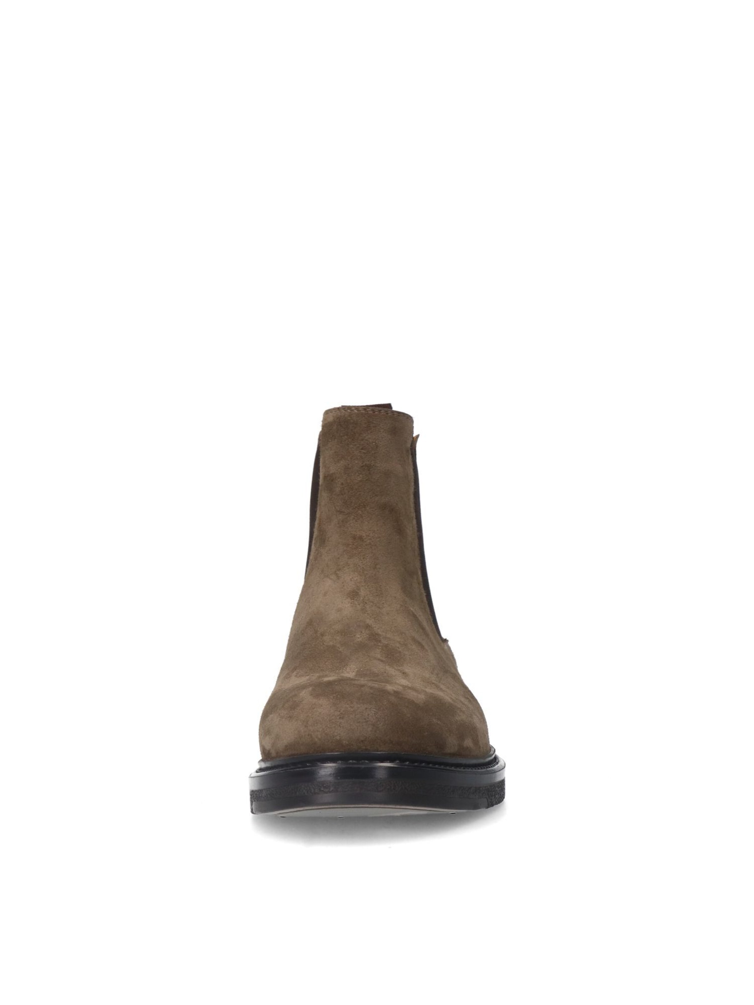 MANFIELD Chelsea boots in Grijs