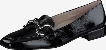 Paul Green Classic Flats in Black: front