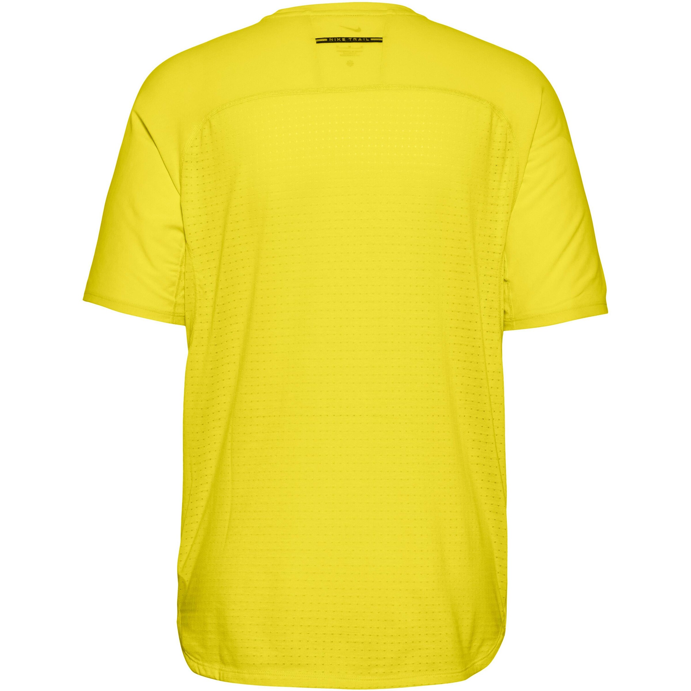 NIKE Performance Shirt 'Solar Chase' in Yellow
