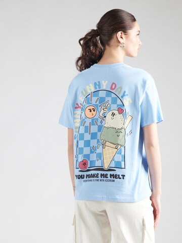 Sublevel Shirt in Blue: front
