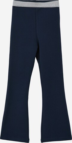 s.Oliver Flared Leggings in Blauw: voorkant