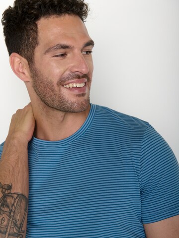 T-Shirt 'Spice' GREENBOMB en bleu