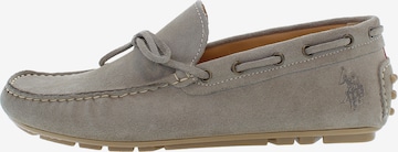 U.S. POLO ASSN. Moccasin 'Pablo' in Grey: front