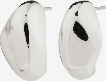 Cercei 'Dune' de la Pilgrim pe argintiu: față