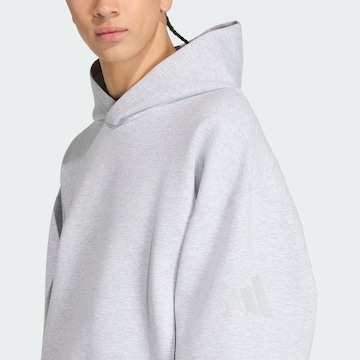 ADIDAS SPORTSWEAR Tepláková bunda 'Soft Lux' - Sivá