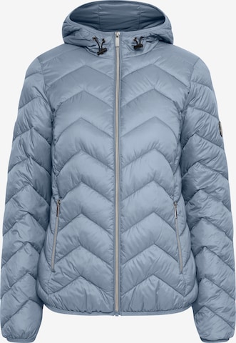 Fransa Between-Season Jacket 'FRBAPADDING' in Blue: front