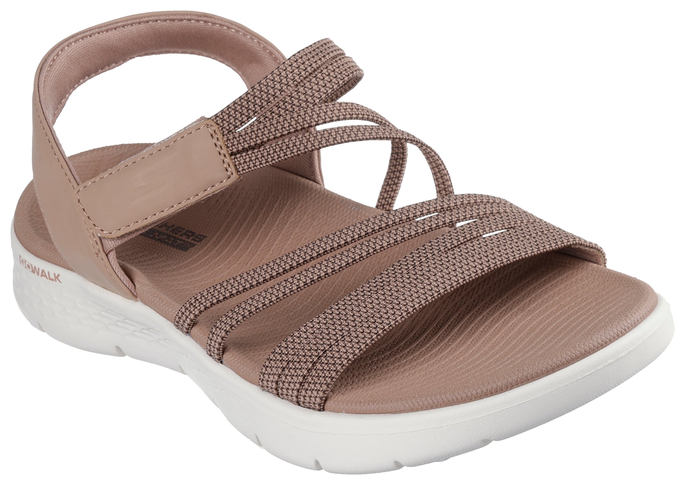 SKECHERS Sandals in Brown: front