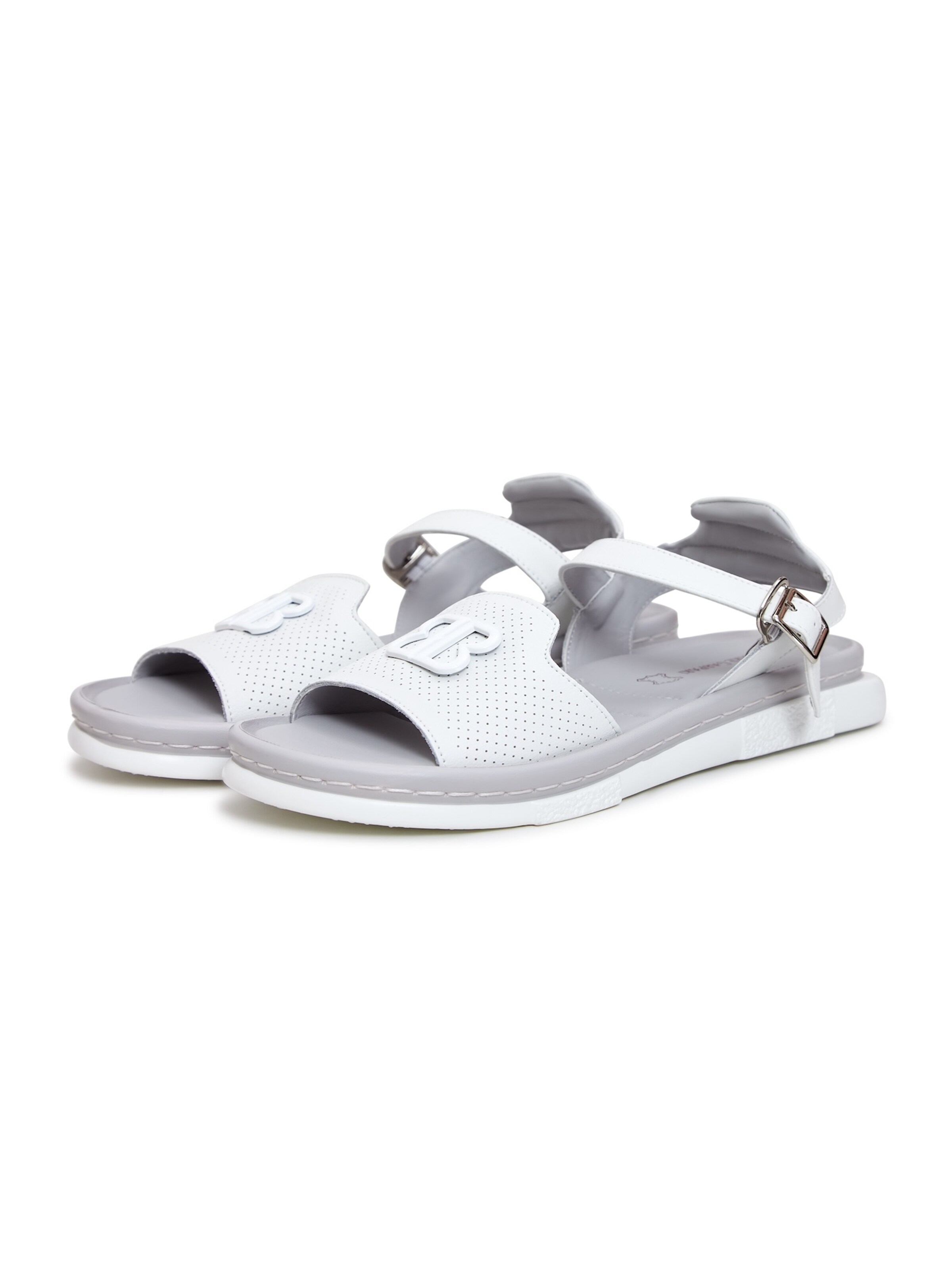 CESARE GASPARI Sandals in White