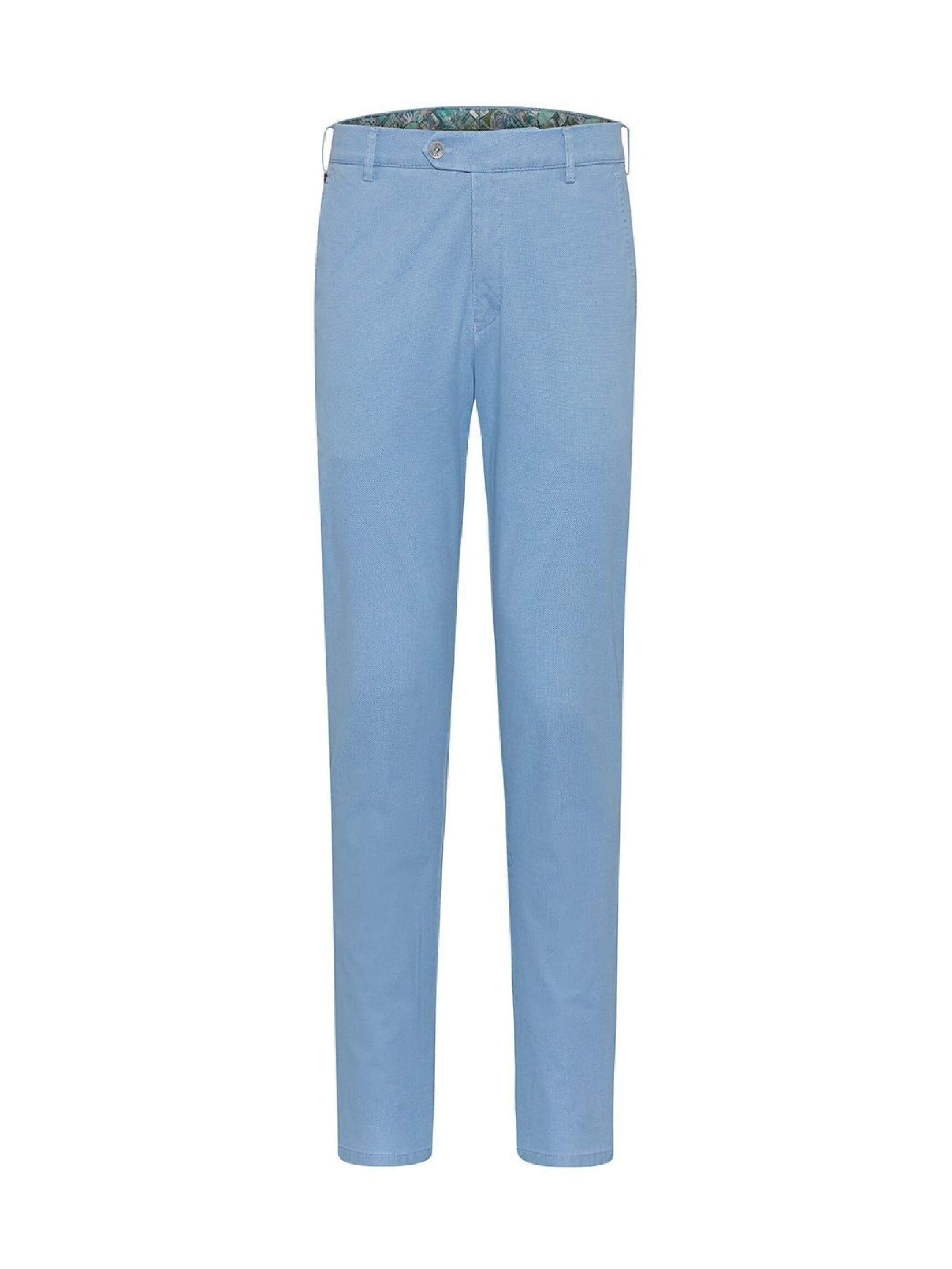 Meyer Hosen Slim fit Chino Pants 'Tokyo' in Blue: front