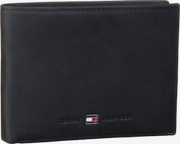 TOMMY HILFIGER Wallet 'Johnson' in Black: front