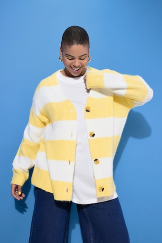 Studio Untold Strickjacke in Gelb