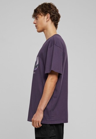 MT Upscale Shirt 'FU' in Purple